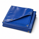 Vinyl Laminated Polyester Tarps, Flame Retardant