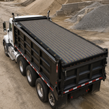 7' X 20' F/S Multi-Color Mesh Dump Truck Tarp