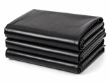 7' X 18' F/S 18 oz. Black Vinyl Dump Truck Tarp