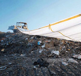 9 oz. 30 mil White Polypropylene Landfill Covers