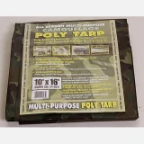 All Season Multi-Purpose Camouflage Poly Tarp, Sold by the Case
