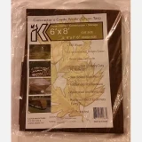 All Season Brown Green Reversible Poly Tarpaulins, Sold by the Case