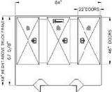 Aluminum Cabinet Limited Security Rack (LSR)