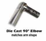 Flash - Die Cast 90 degree Elbow