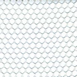 White Polyester # 8600 1/2" Mesh Tarp | Refuse Transfer Trailer