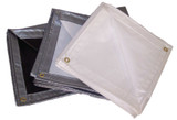 Heavy Duty Reinforced Polyethylene Tarps, 6.3 oz., 12 mil thick - TTS-12000-Color-Size