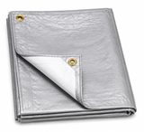 Heavy Duty Reinforced Polyethylene Tarps, 6.3 oz., 12 mil thick - TTS-12000-Color-Size