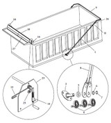 5000 Series XCL, Complete Roll Tarp System for Dump Truck