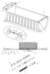 2000 Series SR - with Housing, Complete Roll Tarp System for Dump Trucks (200-165/1800047)