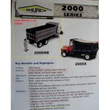 2000 Series SR - with Housing, Complete Roll Tarp System for Dump Trucks