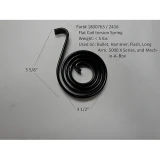 Flat Coil Torsion Spring, for Bullet, Hammer, Flash, Long Arm, 5000 X Series, and Mech-in-A-Box