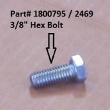 Hex Bolt - 3/8" x 1" (20-2469/1800795)