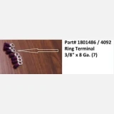Ring Terminal - 8 Gauge x 3/8"