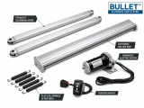 Bullet Complete Tarp System - Straight Arms, Flat Coil Springs, Rocker Switch