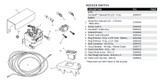 5000X Series - System Components-Parts List
