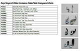 Side2Side - Tarp Stops & Other Common Components Parts