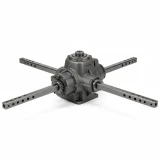 Ground Level Head assembly Complete, adjustable tarp axel