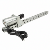 Electric Head Assembly, Heavy-Duty tarp Axel, Barrel Switch,90:1 motor, 50' wire