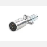 TRAILER QUICK DISCONNECT socket only- vertical metal 2 prong