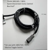Quick Disconnect Cord, Driver Side Cord - Control Box End, for Marine Toggle Switch