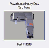 Powerhouse Heavy Duty 70:1 Tarp Motor with Cast Aluminum Housing; 12V (20-11248)