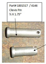 Clevis Pin - 1/2" x 1-3/4" (20-4146/1801517)