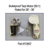 Bulletproof Motor, 12 Violate, 90:1 with 3/16" keyway