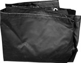 Dump Truck & Trailer Tarps (With Pockets) - vinyl black fabric
