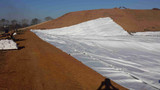 150' x 200' Landfill Cap Cover | Salt Pile Cover, no hems, no grommets (60-TPLC-006-150200-50)