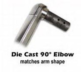 Flash - Die Cast 90 degree Elbow
