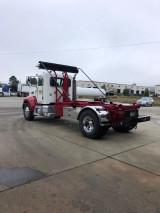 Pioneer Covering Systems electric truck tarp with aluminum arms