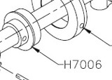 Flange Roller Bearing 1 inches ID