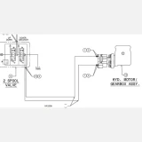 Hydraulic Hose, -6 x 144 inches L x