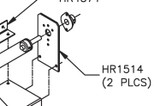 Mounting Plate, Hydraulic Rack 1500 Series