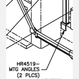 Mounting Angles, Chassis – Obsolete, use Hydraulic Rack 4811 Series