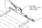 Mounting Brkt Assembly, Right Side