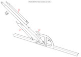 Hooklift Pivot Mount Assembly, ALC (Left)