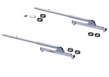 Pivot Set, 20 inches Narrow Profile Sliding 6 Spring Pivot Set w/ 96 inches Tubes