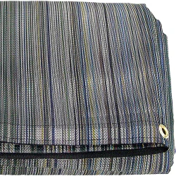 Medium Duty Multicolor 14 feet x 14 feet PVC Mesh Tarp (7 feet x 44 feet)