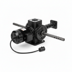 Electric Head Assembly, Adjustable tarp axle, Barrel Switch,50:1 motor, 50 feet wire.