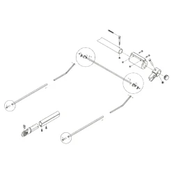 Electric Head Assembly, Adjustable tarp Axel, Trombetta Switch, 50:1 motor, 50 feet  wire.