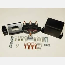 Electric Conversion Kit up to 40 feet : Trombetta switch Kit, 90:1 Motor, 50 feet 6 gauge wire.