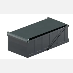 5-spring Steel Electric (P-1600AT9) system complete with adjustable tarp axel
