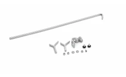 Galvanized Bow Kit - Flat - 89" To 102"