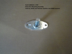 Straight Pivot Arm Mounting Assembly - for Bullet, Hammer, and 5000X systems