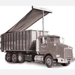 Mesh Tarps for Roll-Off Box Systems