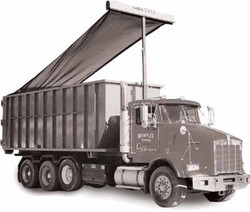 Mesh Tarps for Roll-Off Box Systems