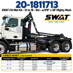 SWAT CH-Wet Kit - 12 to 18 - Std - w/9'8" x 28' Mighty Mesh