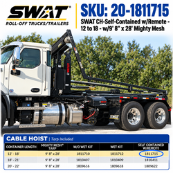 SWAT CH-Self-Contained w/Remote - 12 to 18 - w/9' 8"x 28' Mighty Mesh