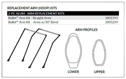 Bullet Aluminum Arm Replacement Kits